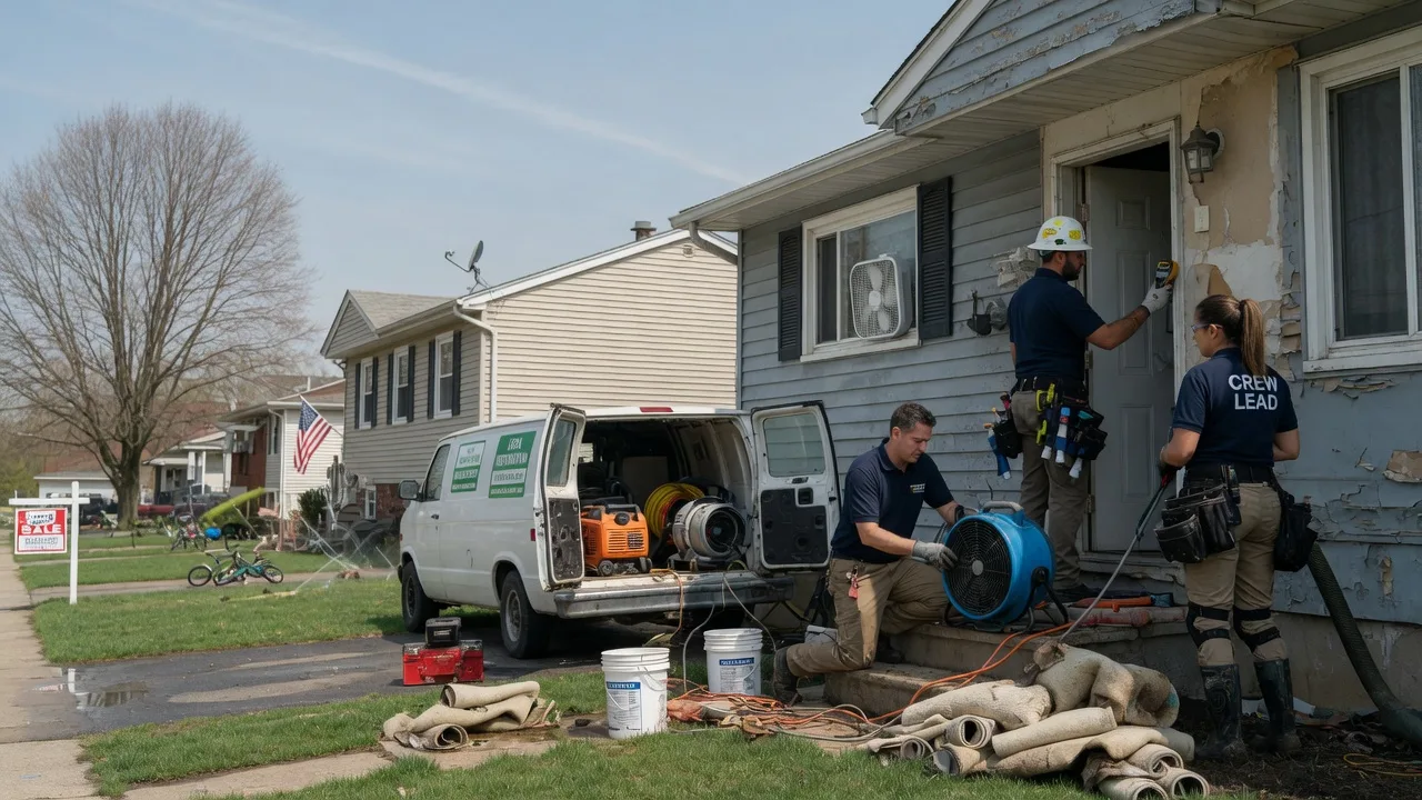 Flood Cleanup in New Holland, OH near me