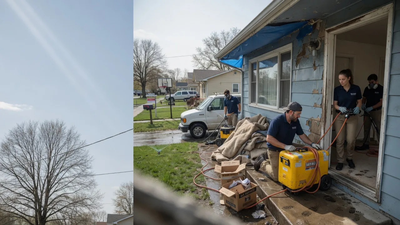 Basement Flood Cleanup in New Holland, OH near me